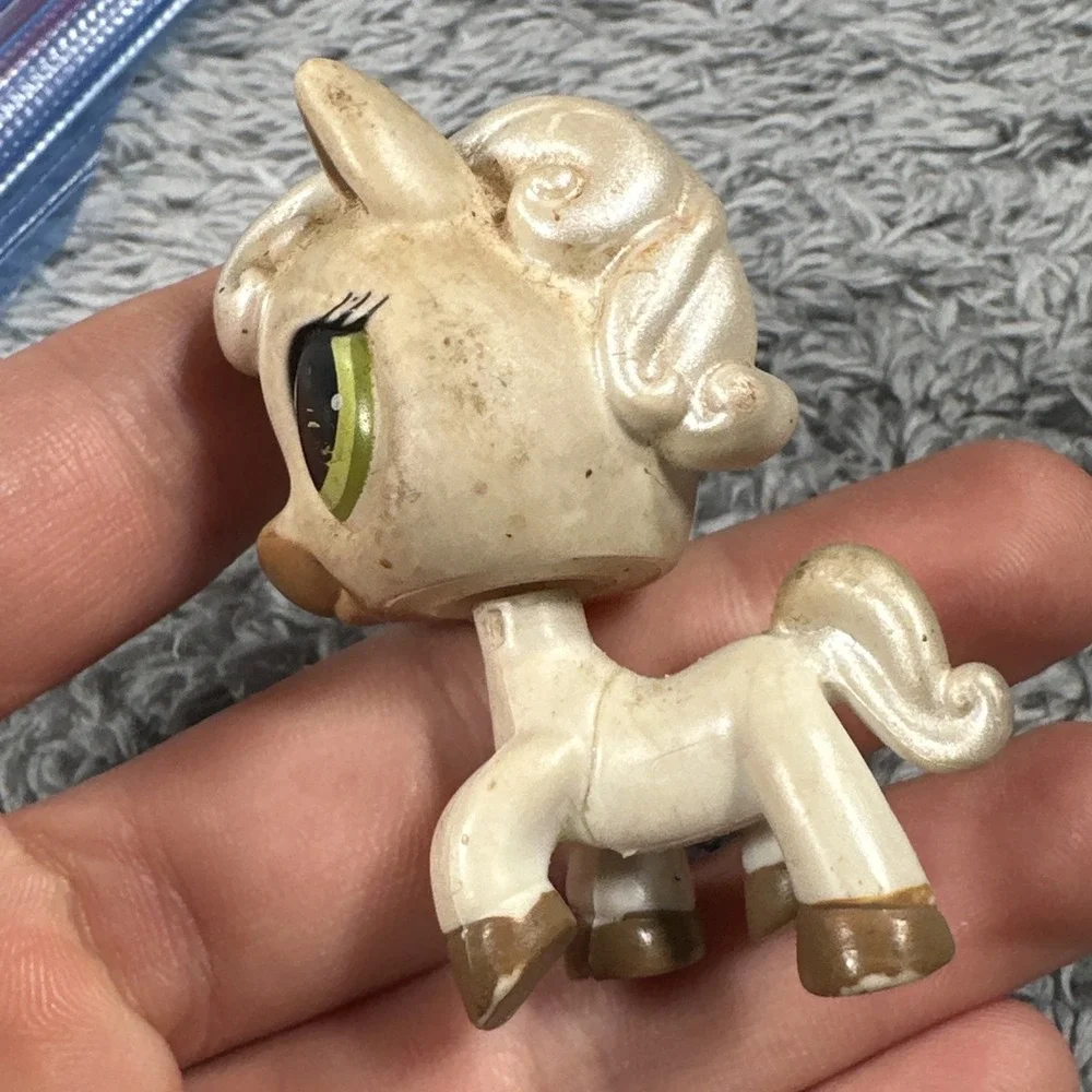 HORSE #739 - Littlest Pet Shop - Hasbro LPS Vintage Figure Toy Dirty